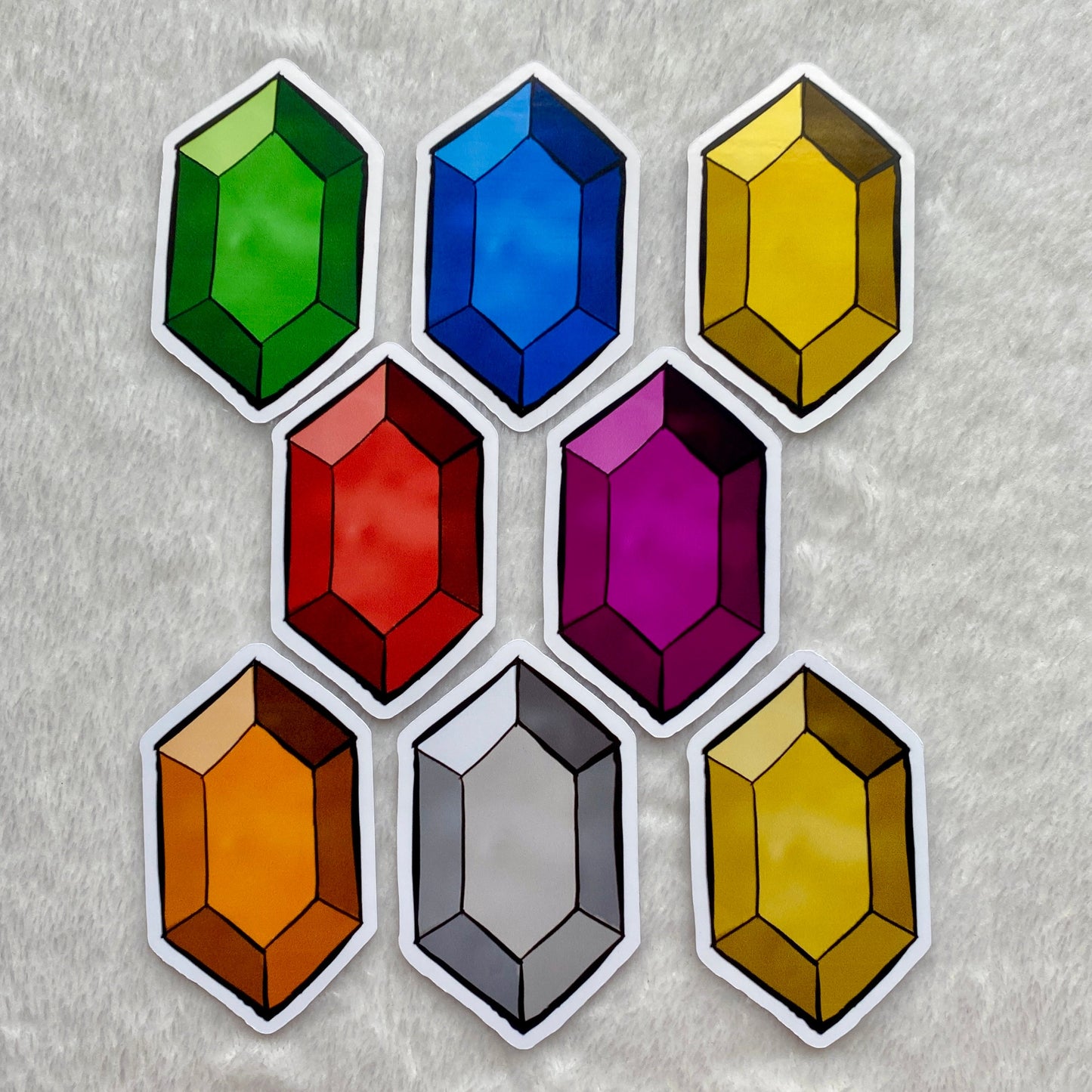 Rupees The Legend of Zelda Sticker Set