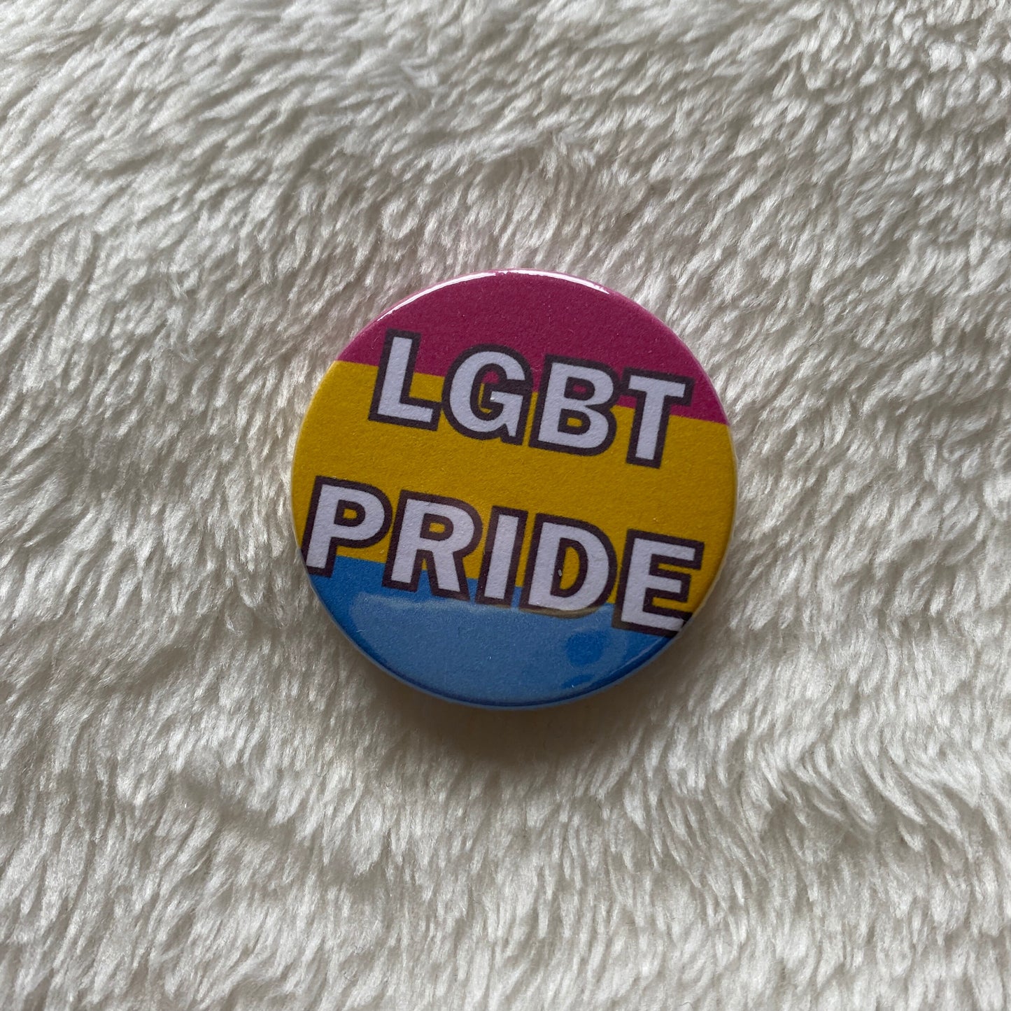Pansexual Pride Pronoun Badges 38mm