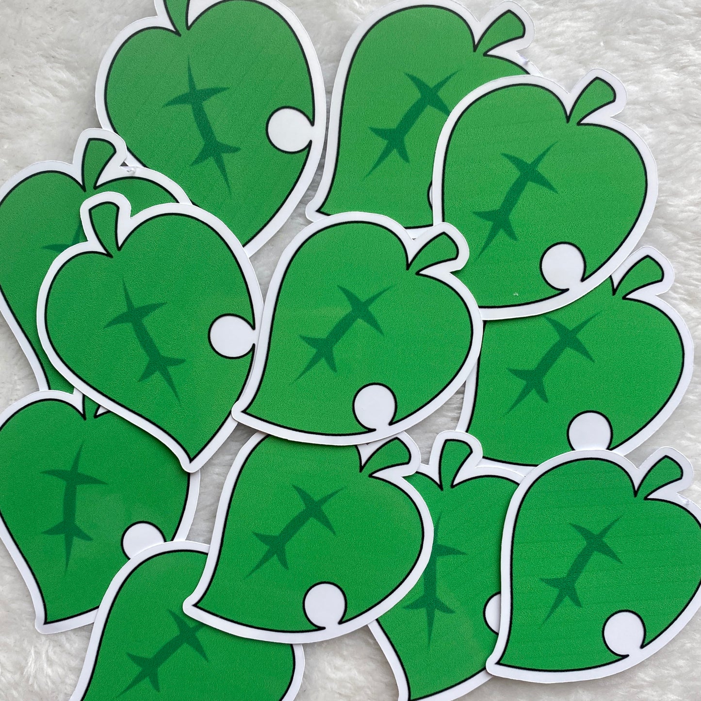 Animal Crossing Leaf Sticker