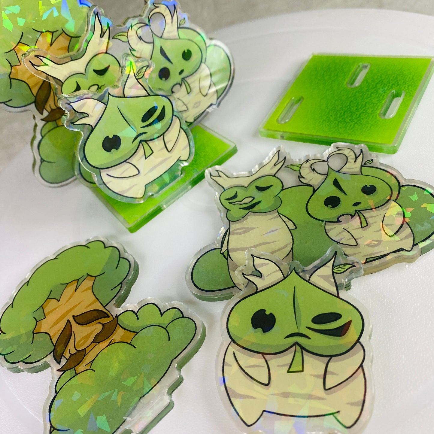 Korok Holographic 3 Part Acrylic Standees