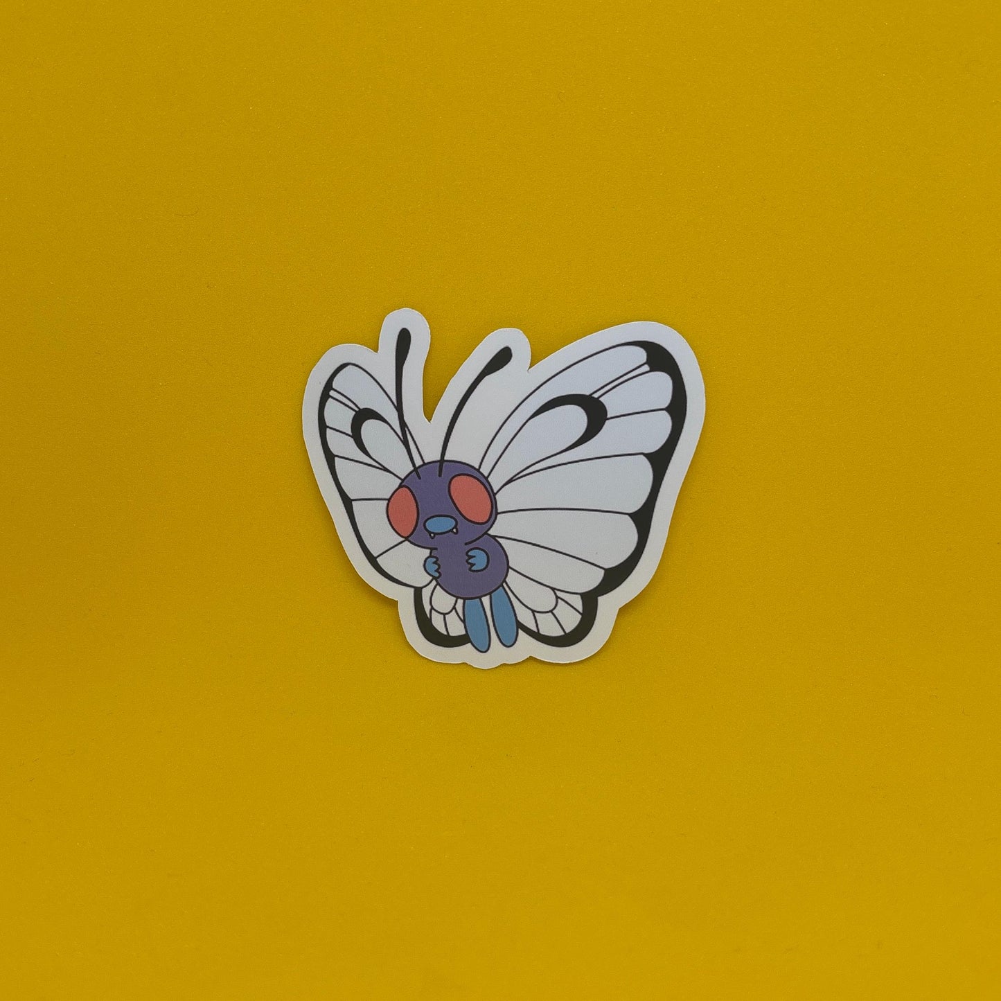 Pokemon Caterpie Metapod Butterfree Stickers