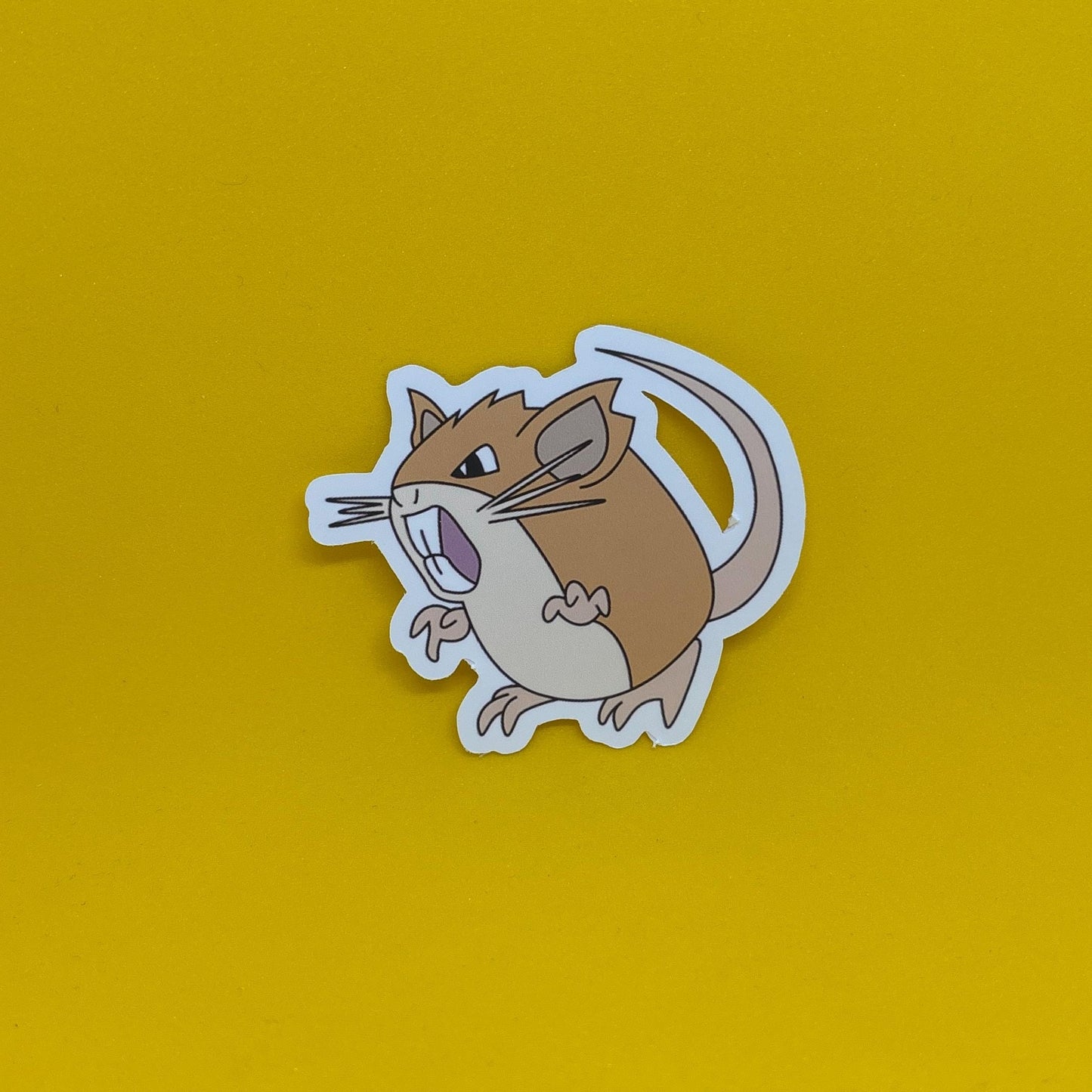 Pokemon Rattata Raticate Stickers