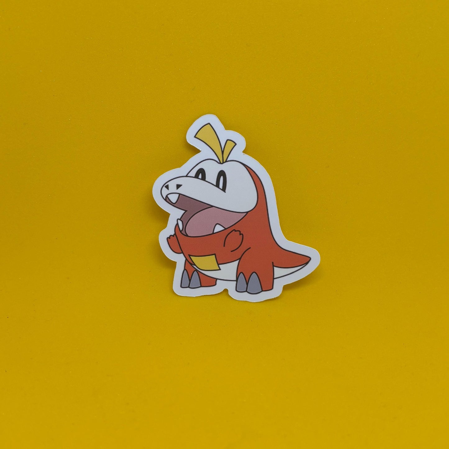Pokémon Fuecoco Crocalor Skeledirge Stickers