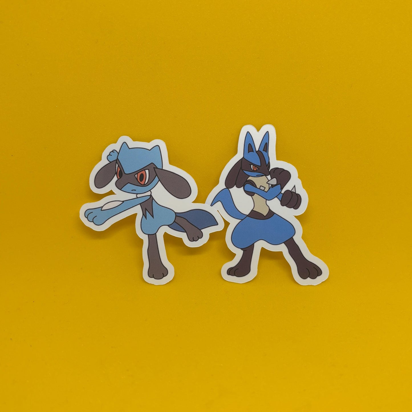 Pokémon Riolu Lucario Stickers