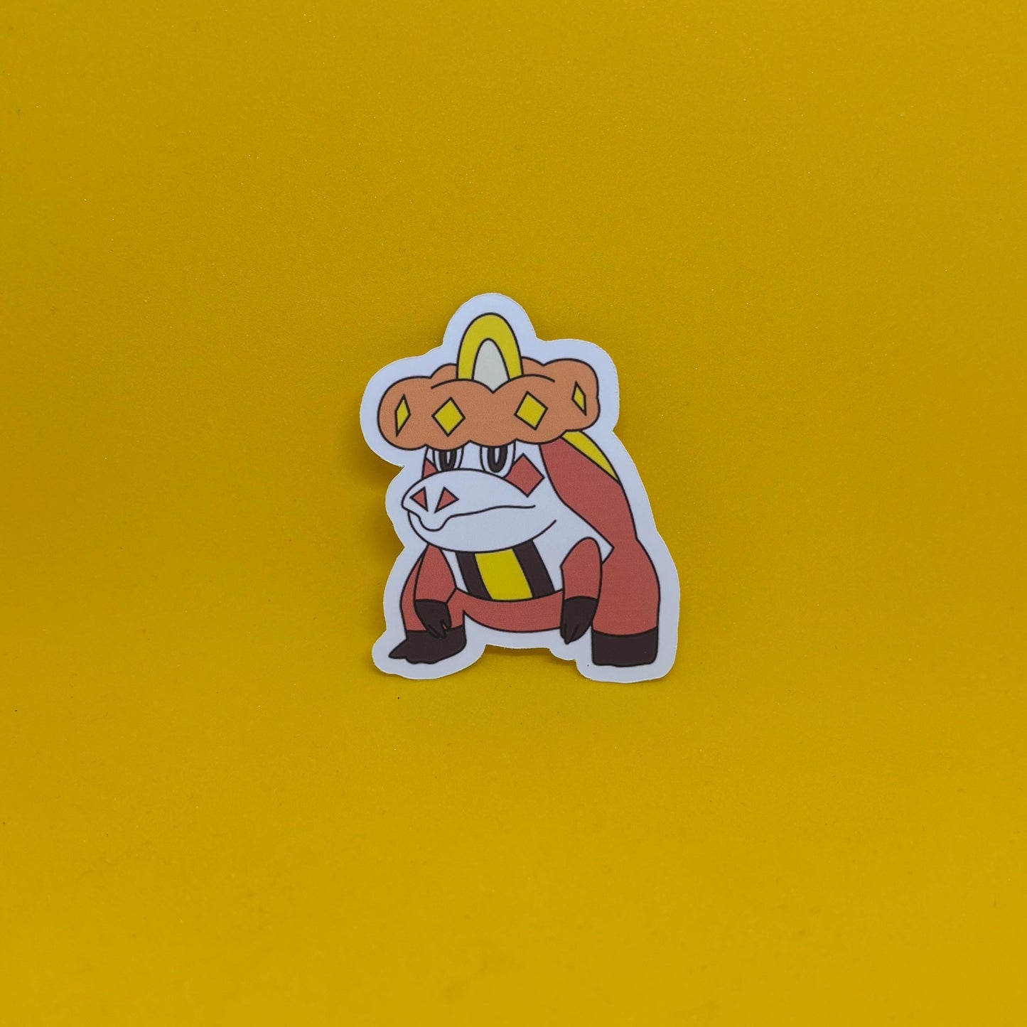 Pokémon Fuecoco Crocalor Skeledirge Stickers