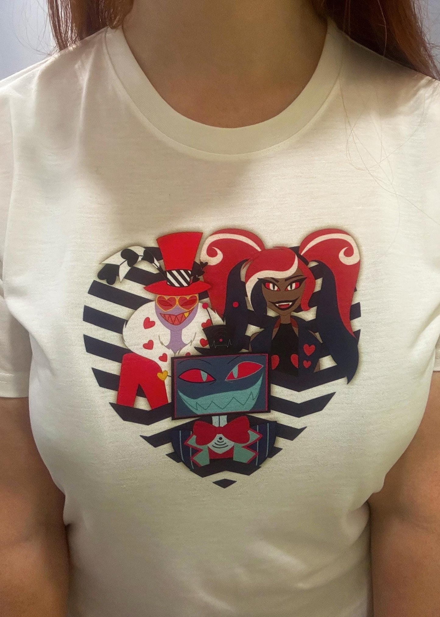 The Vees Hazbin Hotel Heart Shirt
