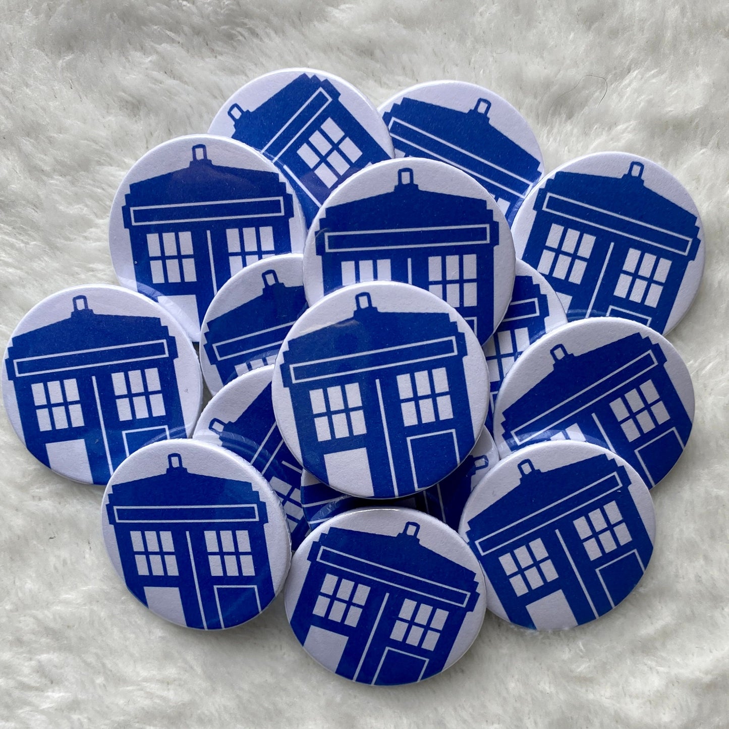 Tardis Badge 38mm