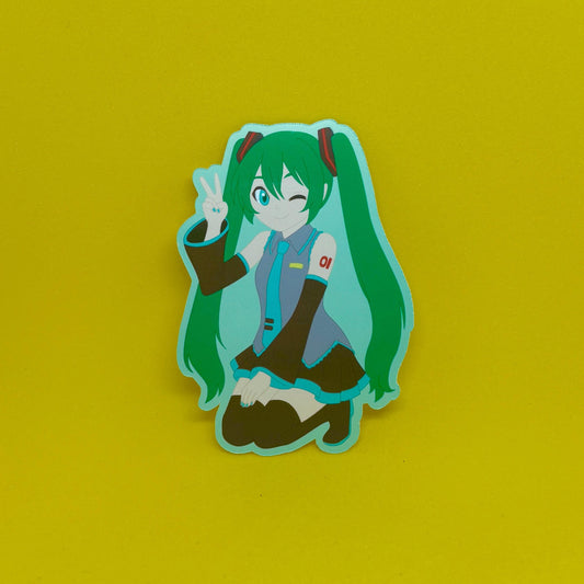 Miku Hatsune Vocaloid Sticker
