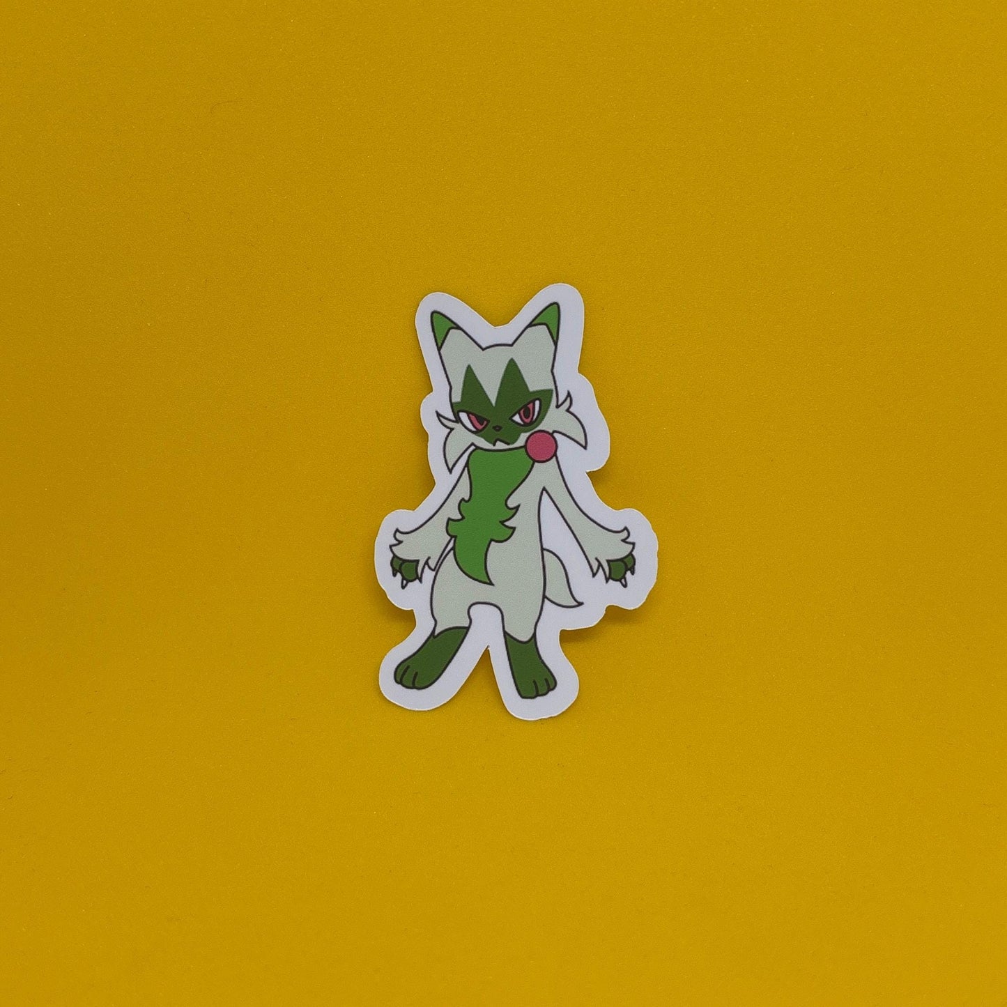 Pokémon Sprigatito Floragato Meowscarada Stickers