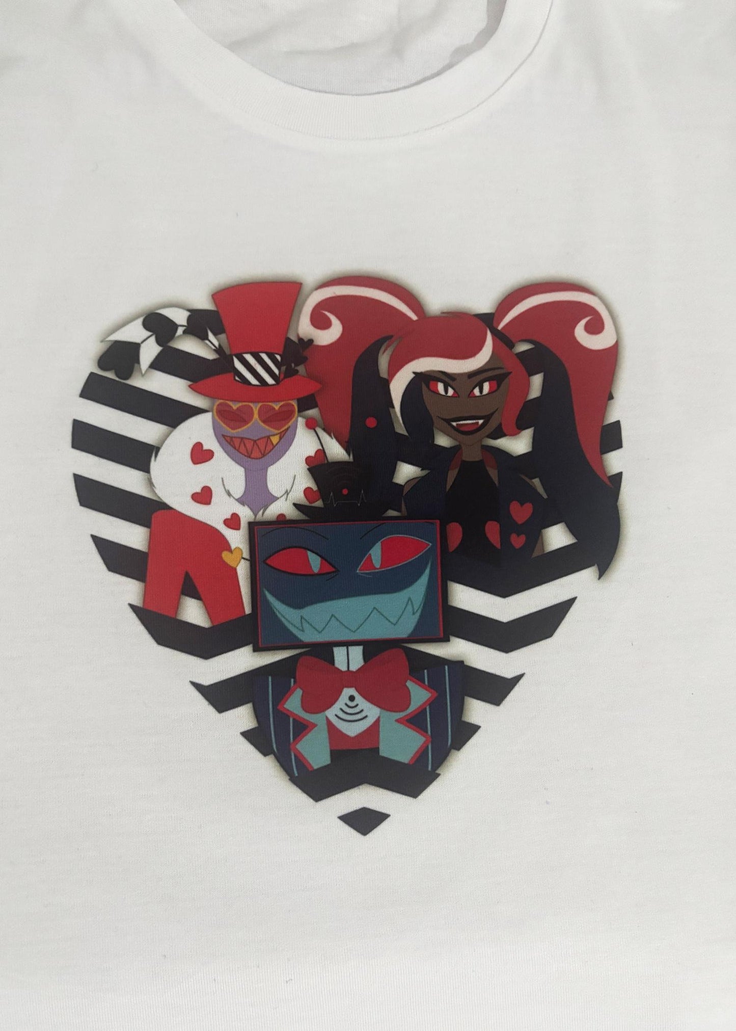 The Vees Hazbin Hotel Heart Shirt