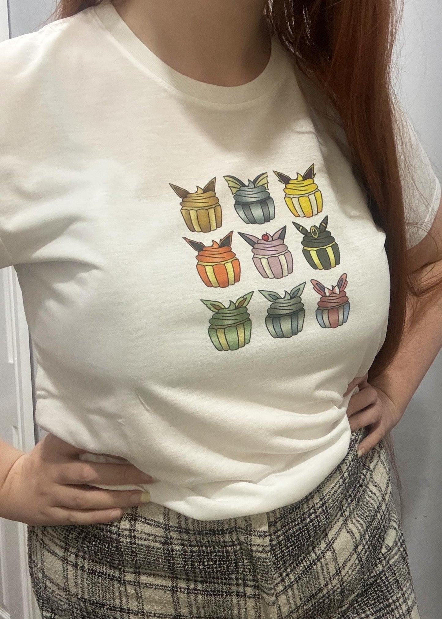 Eeveelution Cupcake Eevee Pokemon Shirt