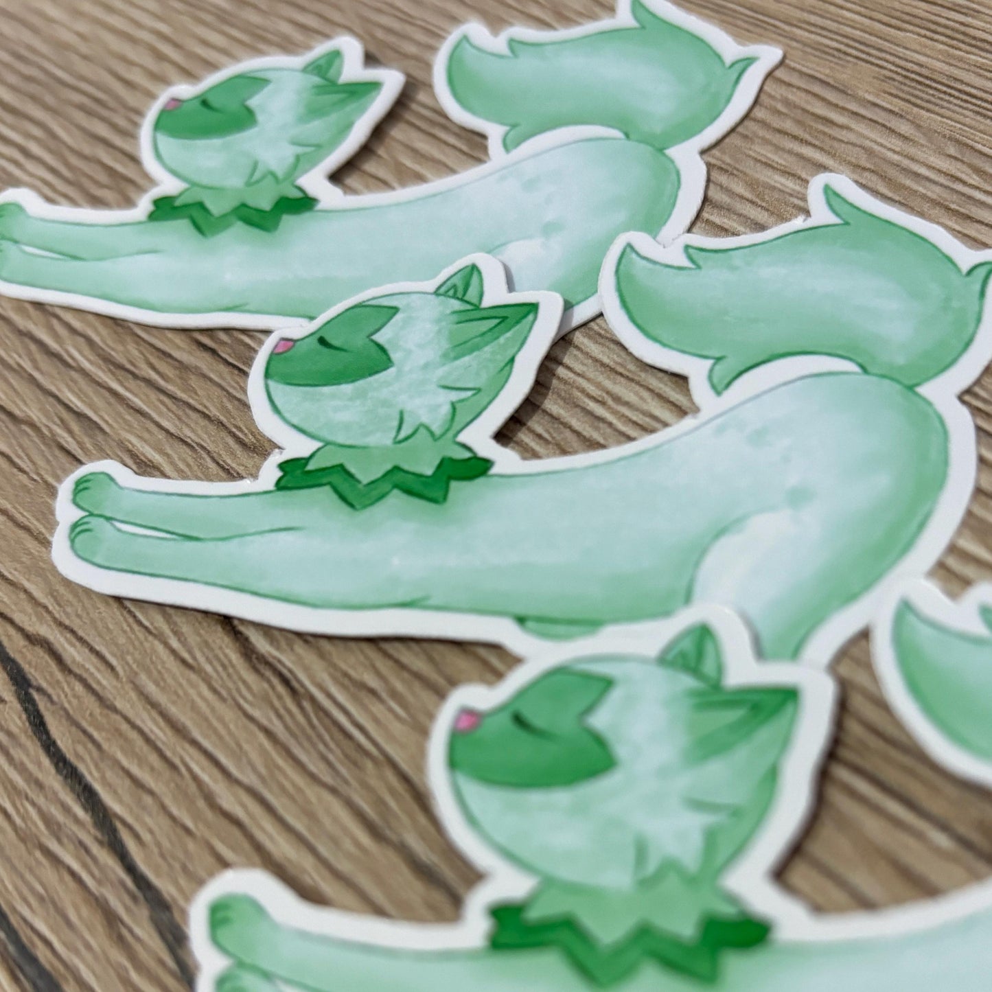 Sprigatito Stretching Sticker