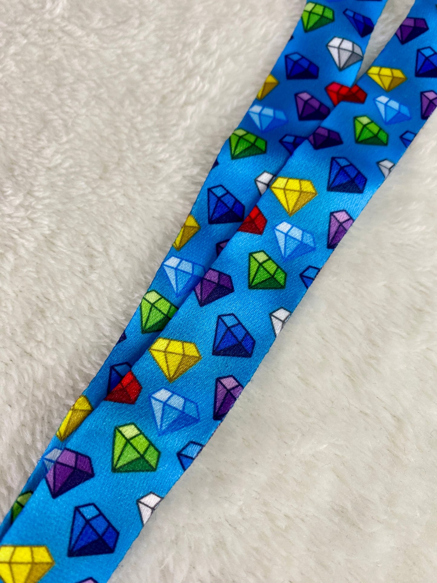 Chaos Emerald Sonic the Hedgehog Lanyard