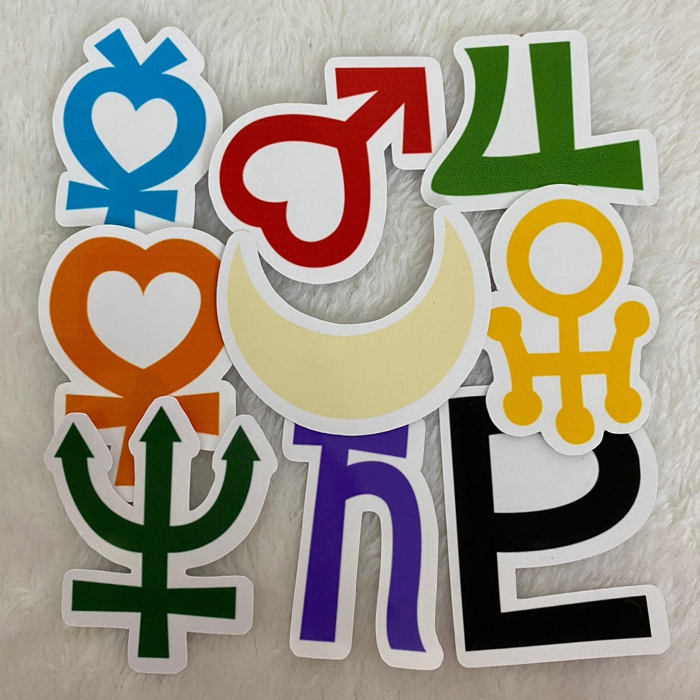 Sailor Scout Symbol Stickers