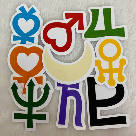 Sailor Scout Symbol Stickers