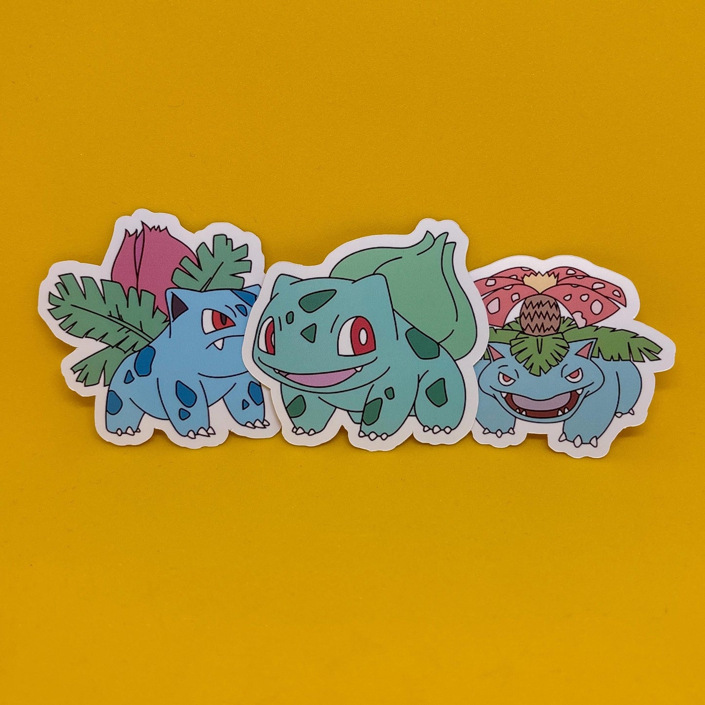 Pokemon Bulbasaur Ivysaur Venusaur Stickers