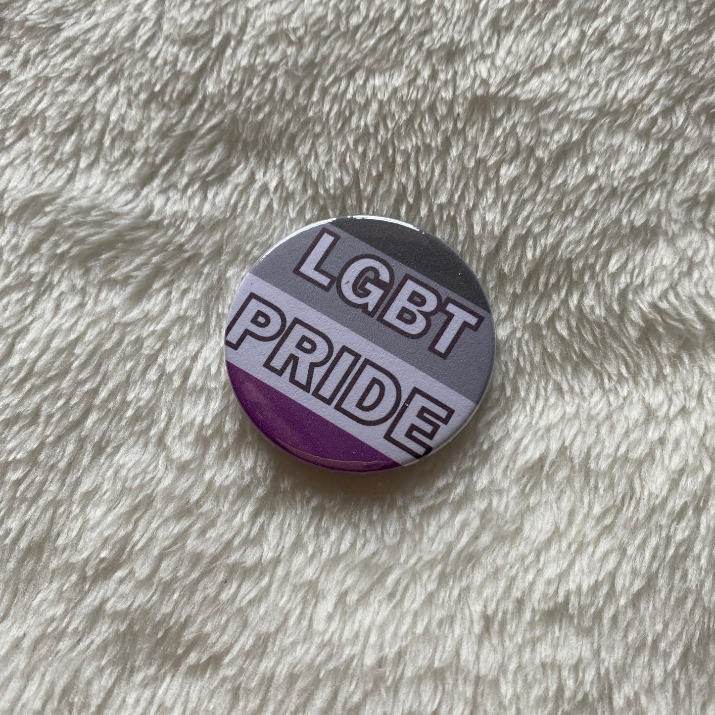 Asexual Pride Pronoun Badges 38mm