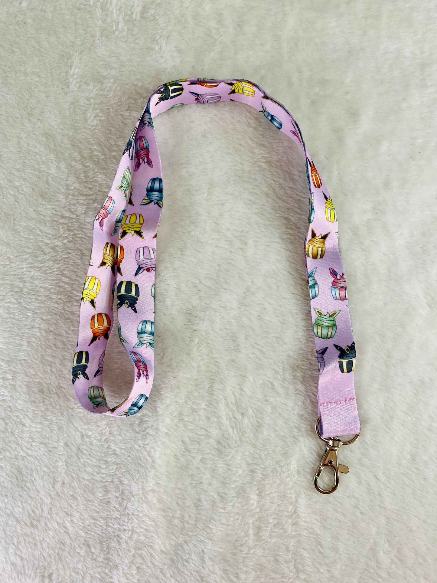 Eevee Eeveelution Cupcake Lanyard