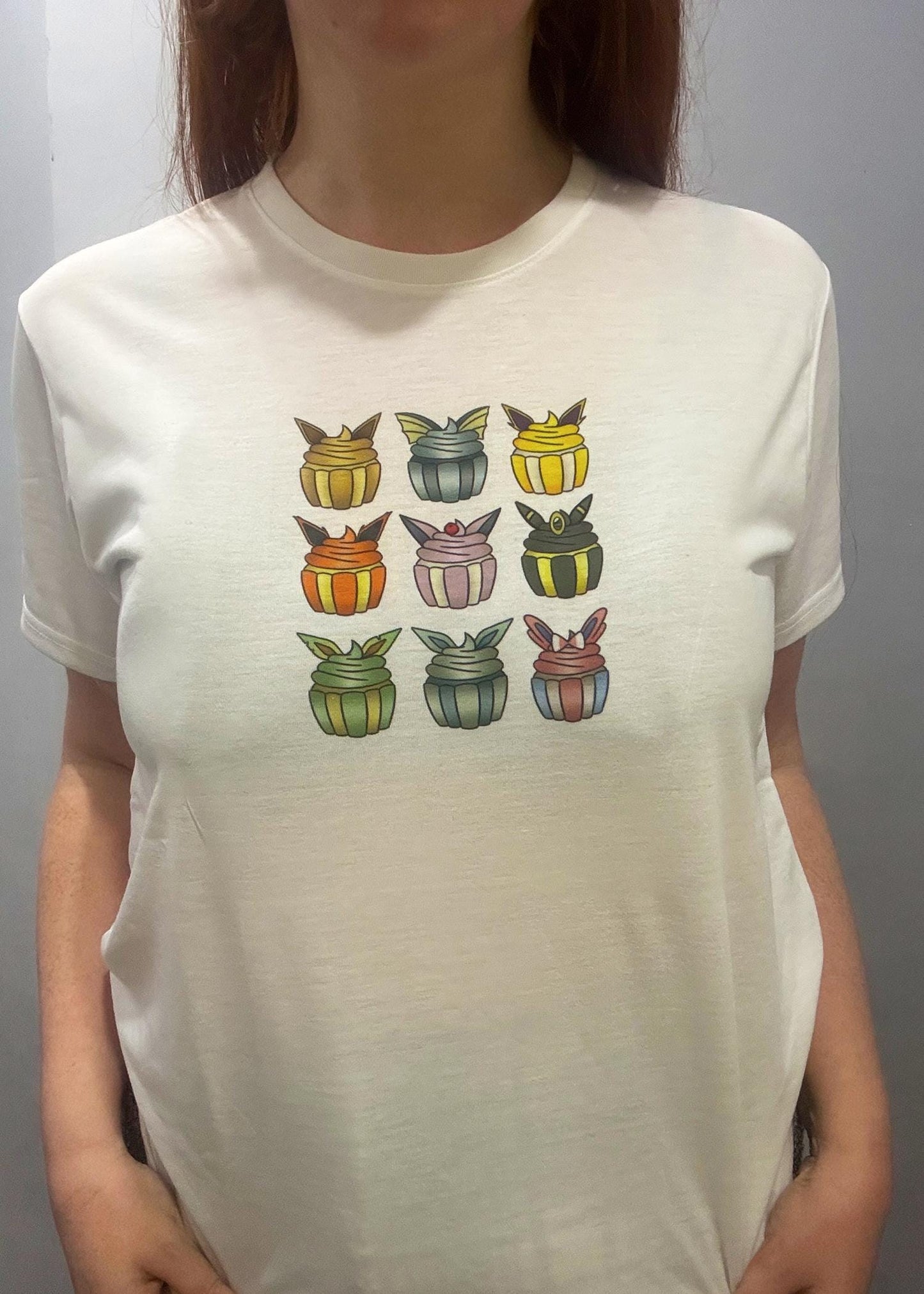 Eeveelution Cupcake Eevee Pokemon Shirt