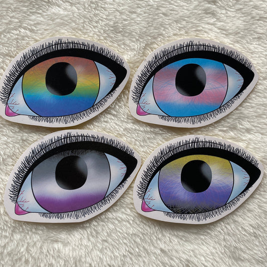 Pride Eye Stickers