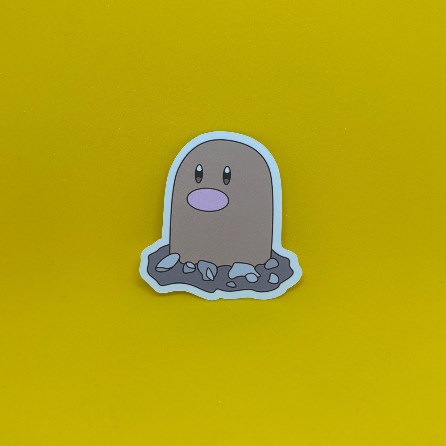 Pokémon Diglett Dugtrio Stickers