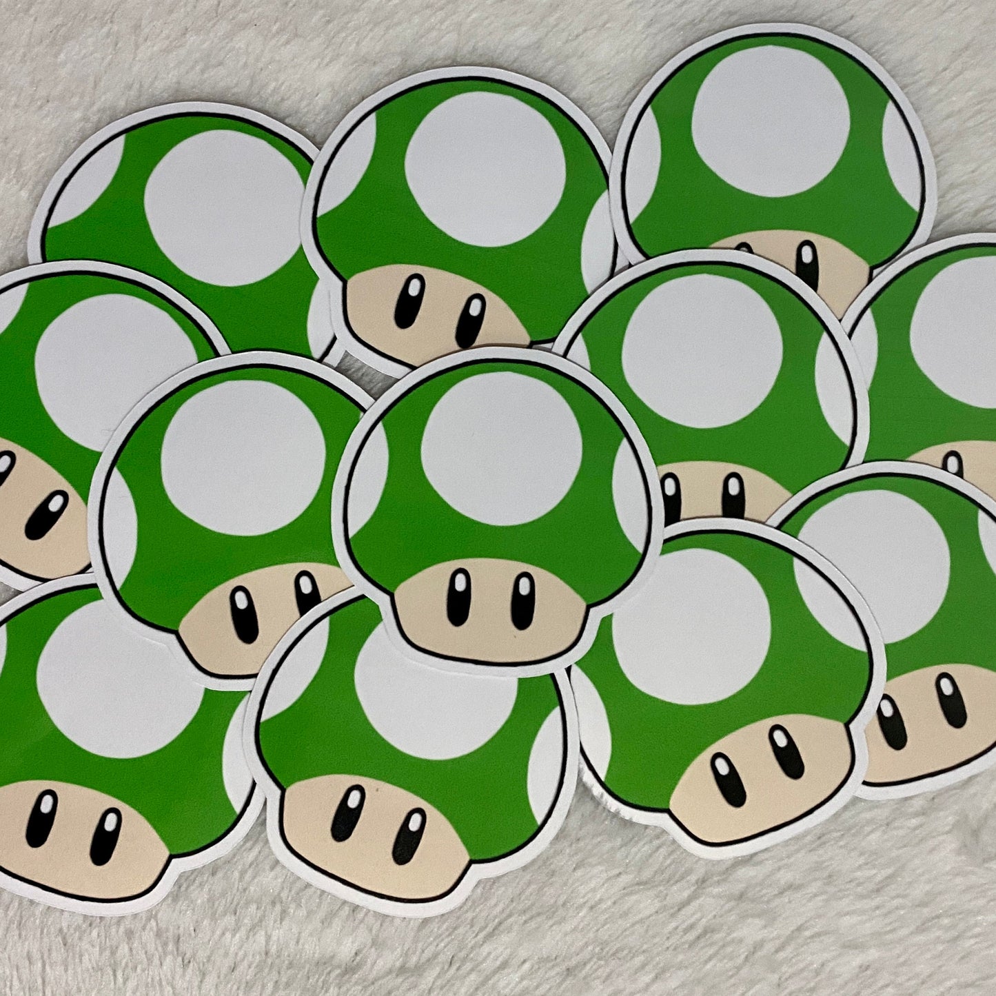 Mario 1up Mushroom Sticker