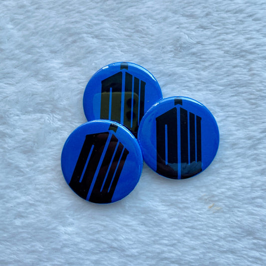 Doctor Who Logo Badge 38mm