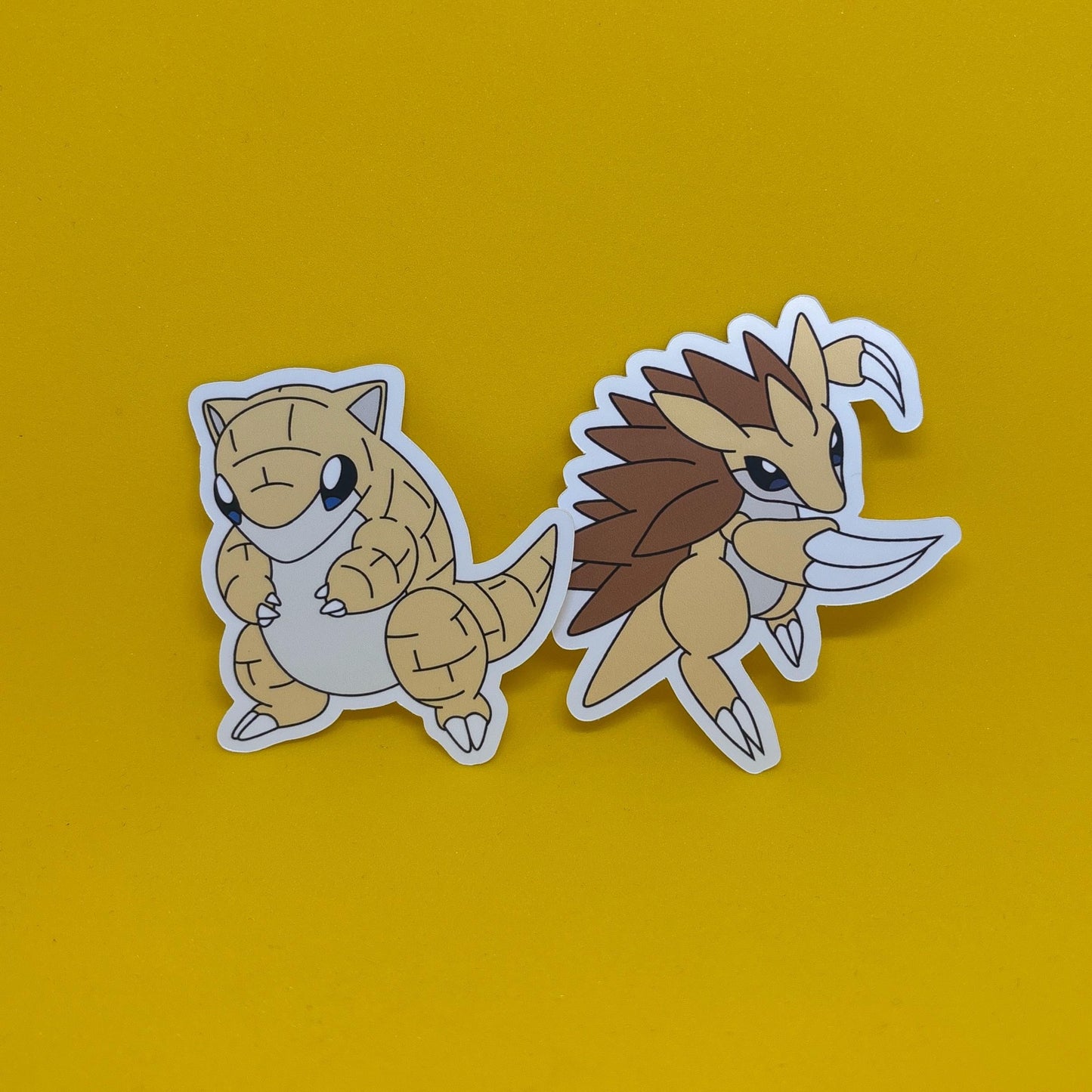 Pokemon Sandshrew Sandslash Stickers