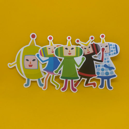 Katamari Damacy Cousin Stickers