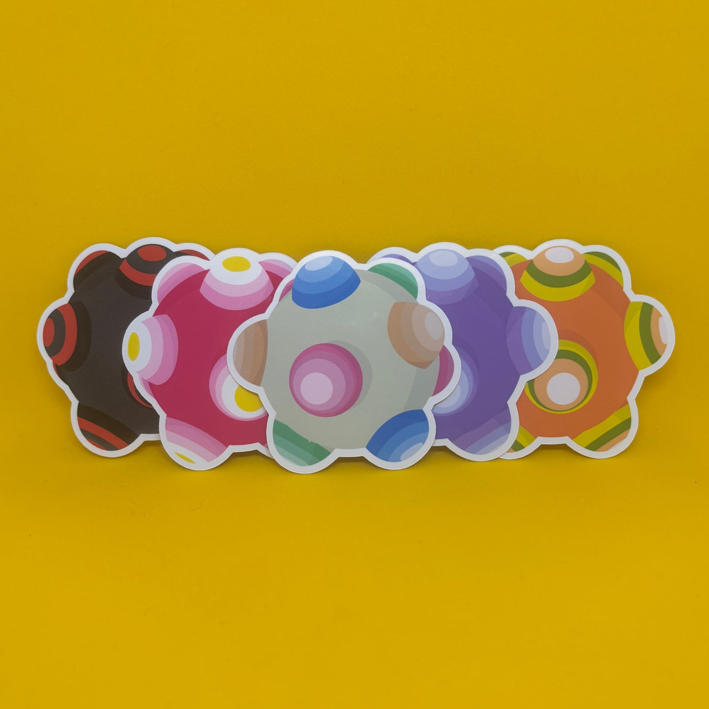 Katamari Damacy Ball Sticker Set