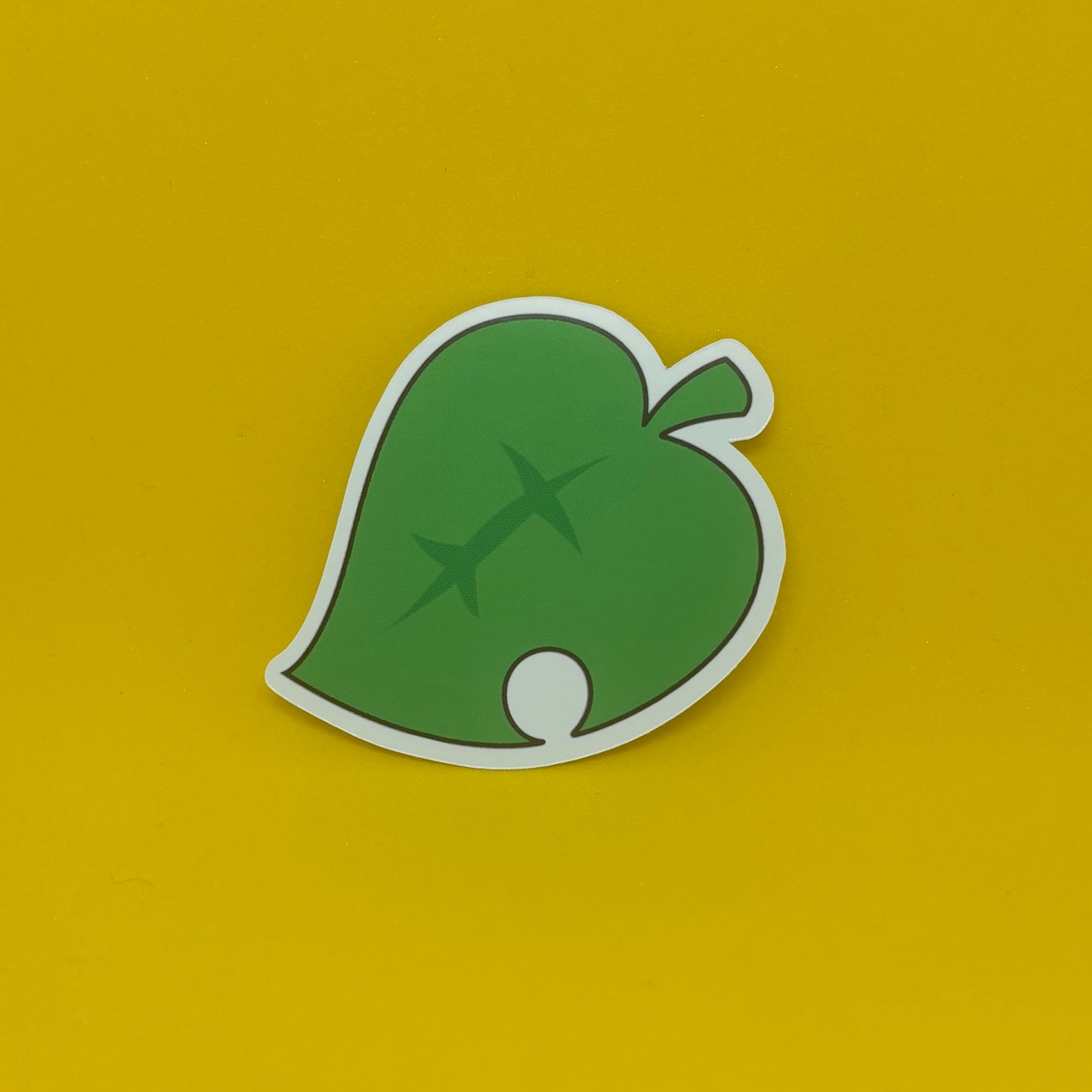 Animal Crossing Leaf Sticker