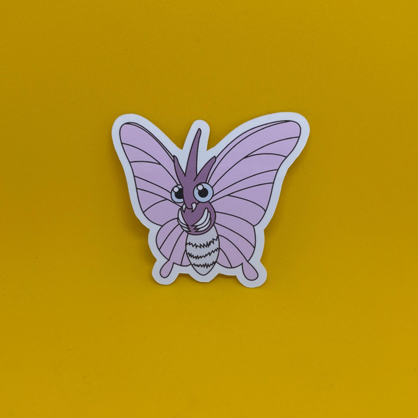 Pokemon Venonat Venomoth Sticker Set