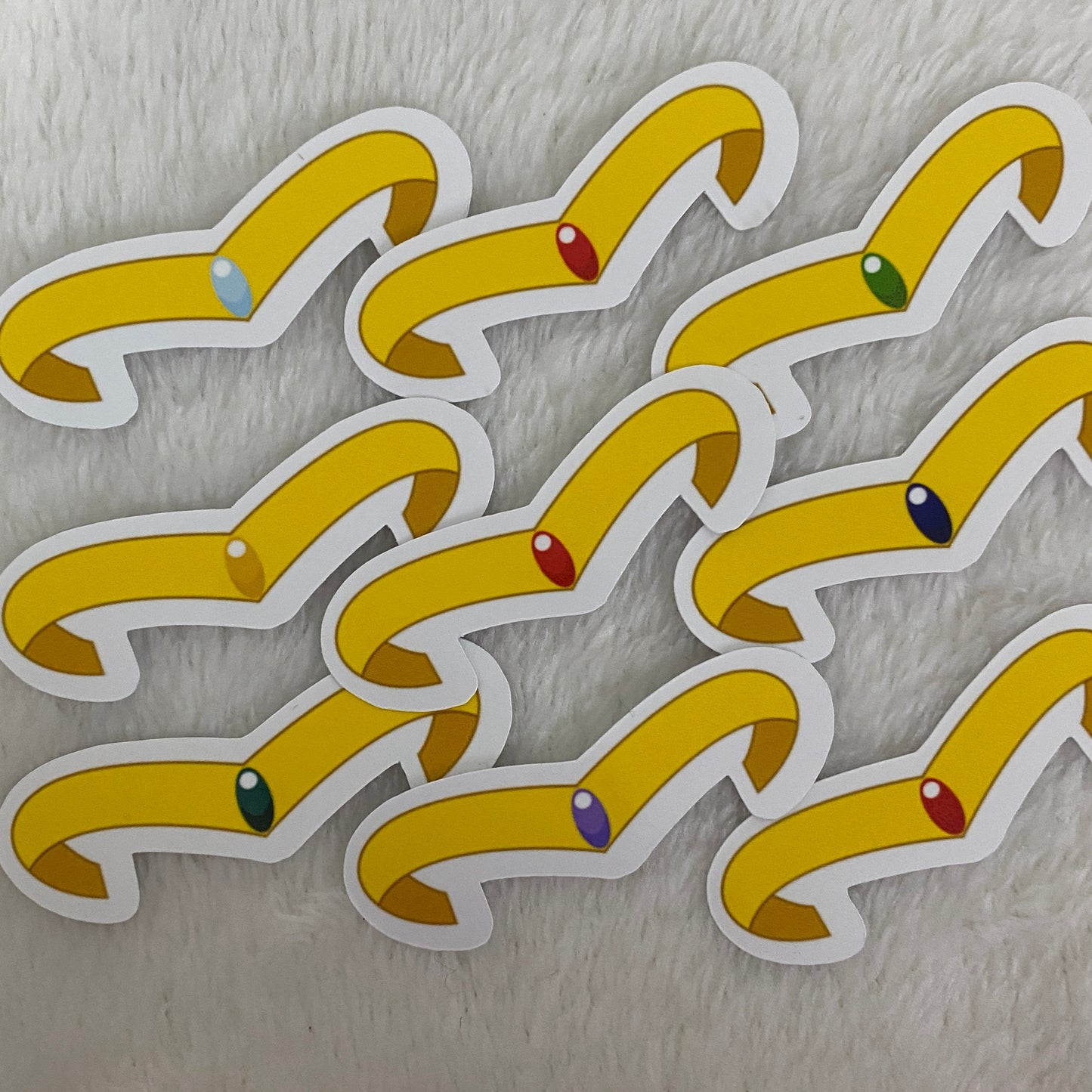 Sailor Scout Tiara Stickers