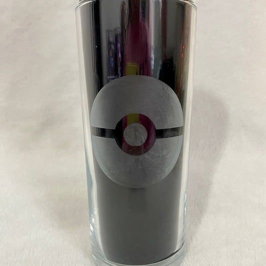 Pokemon Pokeball Etched Glass