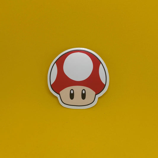 Mario Mushroom Stickers