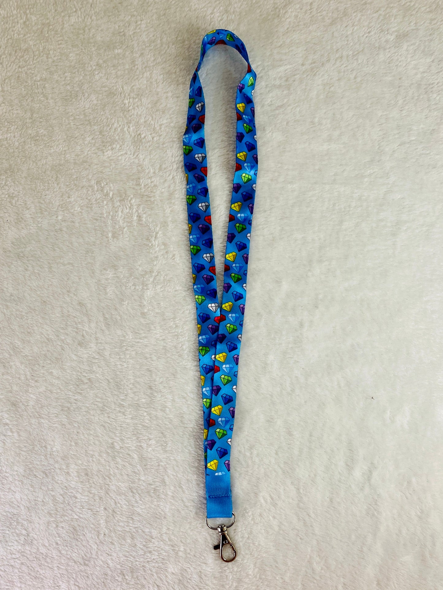 Chaos Emerald Sonic the Hedgehog Lanyard