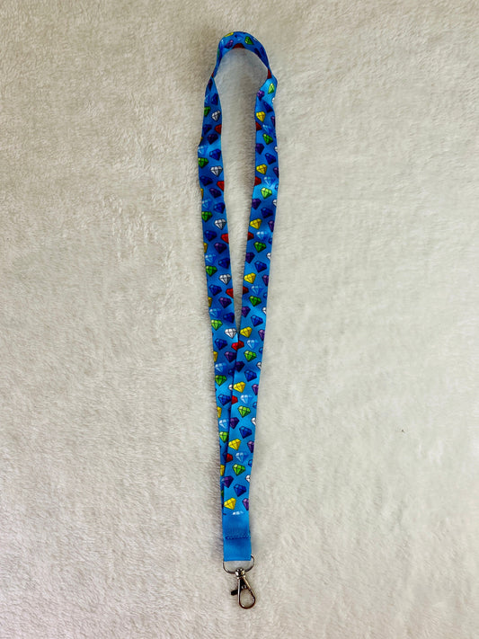 Chaos Emerald Sonic the Hedgehog Lanyard
