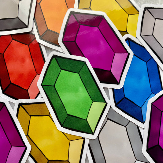 Rupees The Legend of Zelda Sticker Set